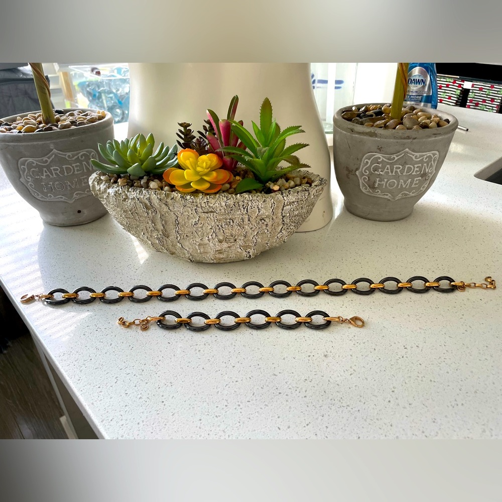 Emporio Armani necklace, earring and bracelet set